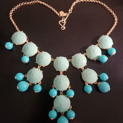 Multi Pendant Turquoise Necklace