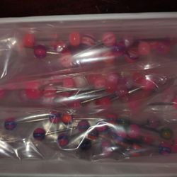 New, Bulk Random Tongue Rings (+More)