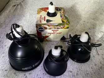 Reptile Light Domes (Sold Separately )