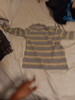 Striped Shirt Size 10-12 Years Old