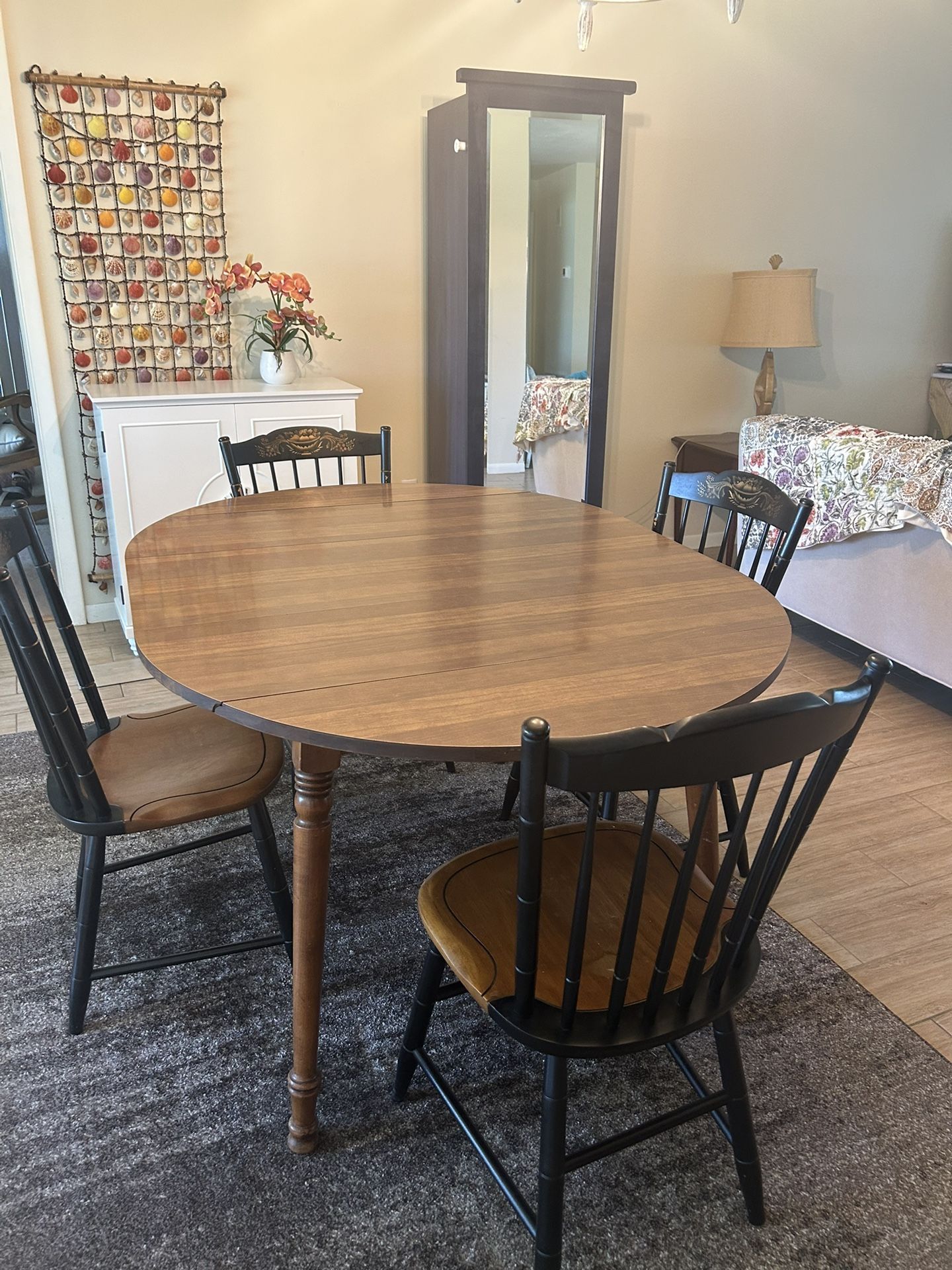Oak Laminate Kitchen Table For 4
