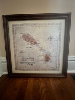Michaels custom made wooden framed picture