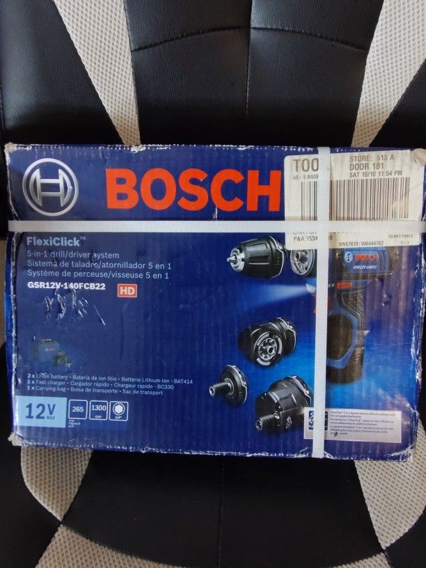 Bosch 12v Flex Click Drill