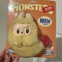 Tempura shrimp labubu earpod case