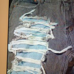 LEVI PREMIUM LO-BALL  W42 MEN DENIM JEANS