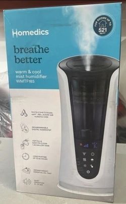 Homedics Warm & Cool Mist Humidifier WMTF185