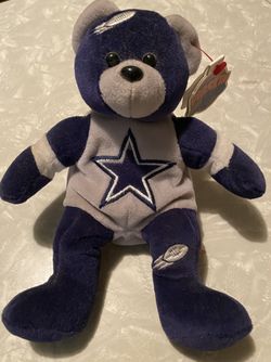 DALLAS COWBOYS BEANIE BEAR