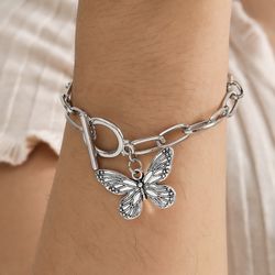 Vintage Butterfly Bracelet