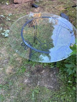 Glass table