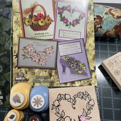 Crafting Miniature Flowers Set Punches. Books Etc