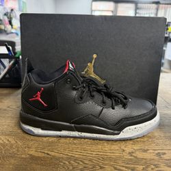 Jordan Courtside 23 7Y Black Red Particle Grey AR1000-023
