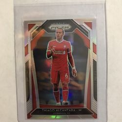 2021 Prizm Soccer Thiago Alcantara Silver 