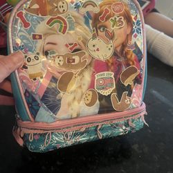 Elsa And Anna Lunch Bag 