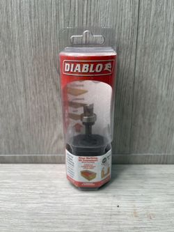 Diablo DR16560 Hinge Mortising Router Bit 1/2" D X 2-7/16" L Carbide (A1D029539)