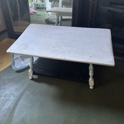 Coffee Table W/bottom Shelf