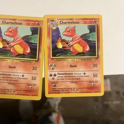 Charmeleon 1995 Pokemon Cards! 