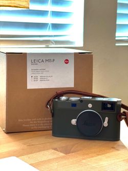 Leica M11-P Safari Olive Green Camera