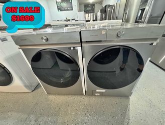 Samsung Washer and Electric Dryer Set -Financing Avavilable