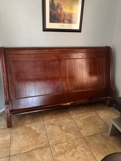 King bed frame