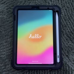 iPad Mini 6th Gen Apple Pencil + New Case 