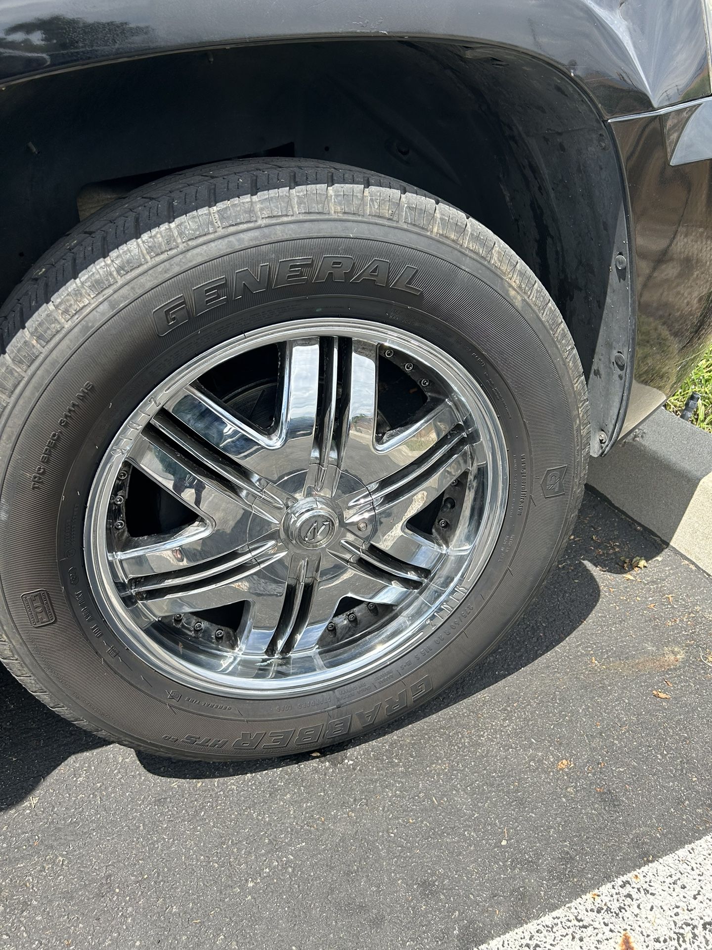 20” Chrome Rims All 4(New Tires)