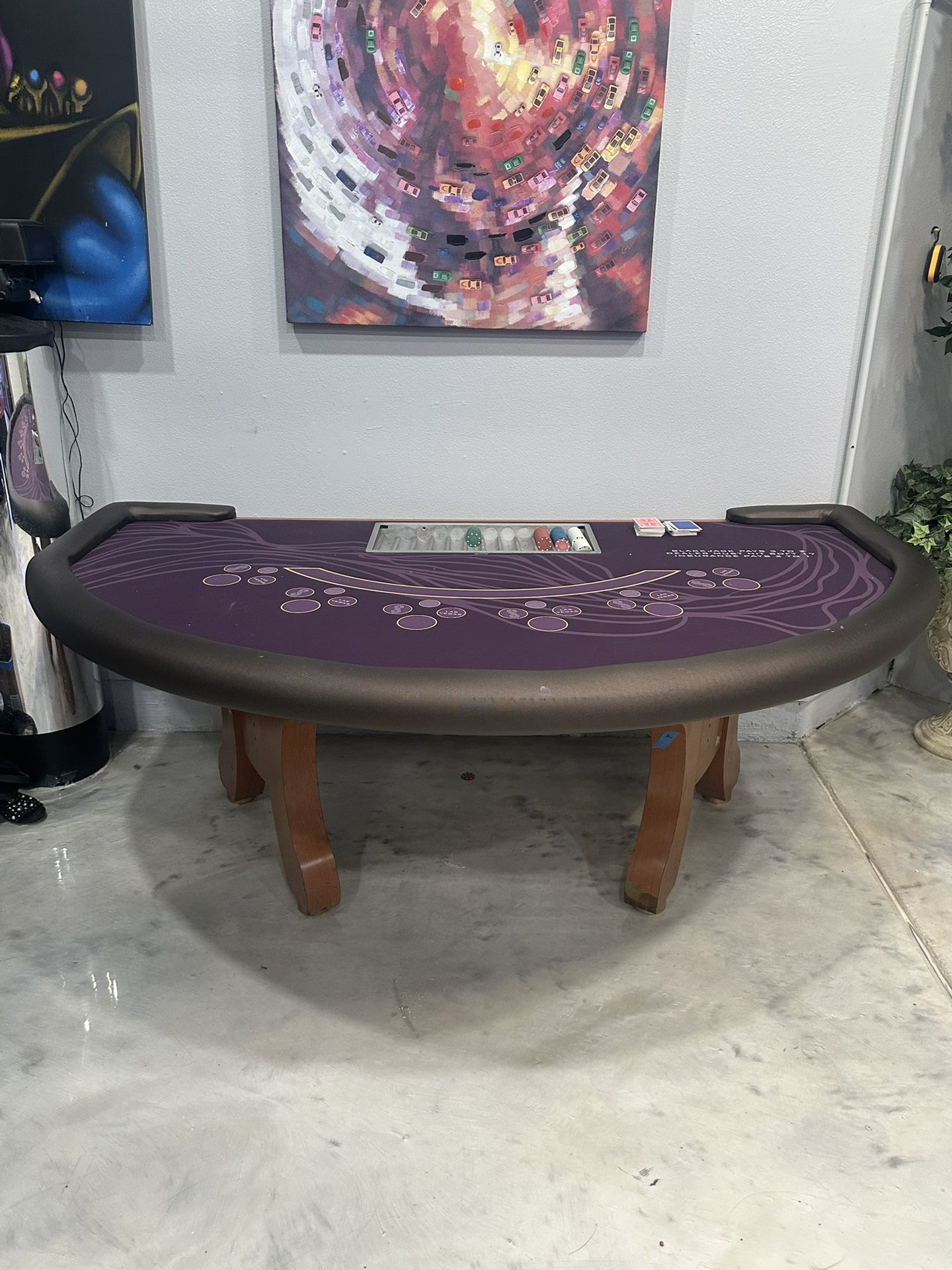 Professional Blackjack Table