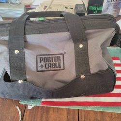 Porter Cable Wide Mouth Tool Bag 21x12x12 Zip Gray Black excellent
© craigslist - Map data © O