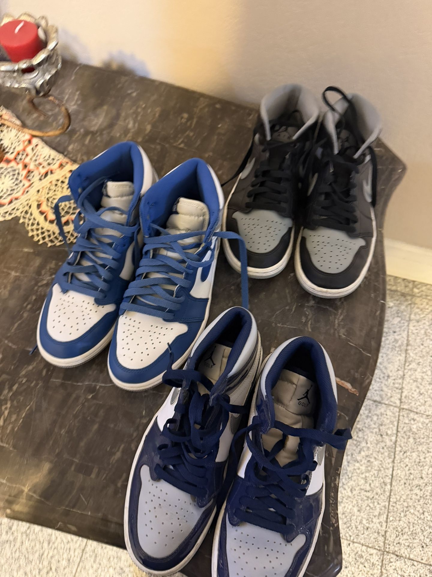 3 Pairs Jordan 1s Bundle