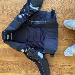 Texport Airtrak Men XL Jacket Motorcycle Riding Coat Leather