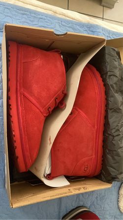 Timberlands & Uggs Size 12 Red