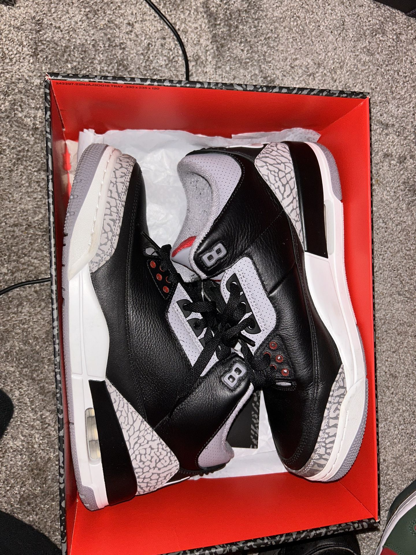 Jordan “cement” 3’s
