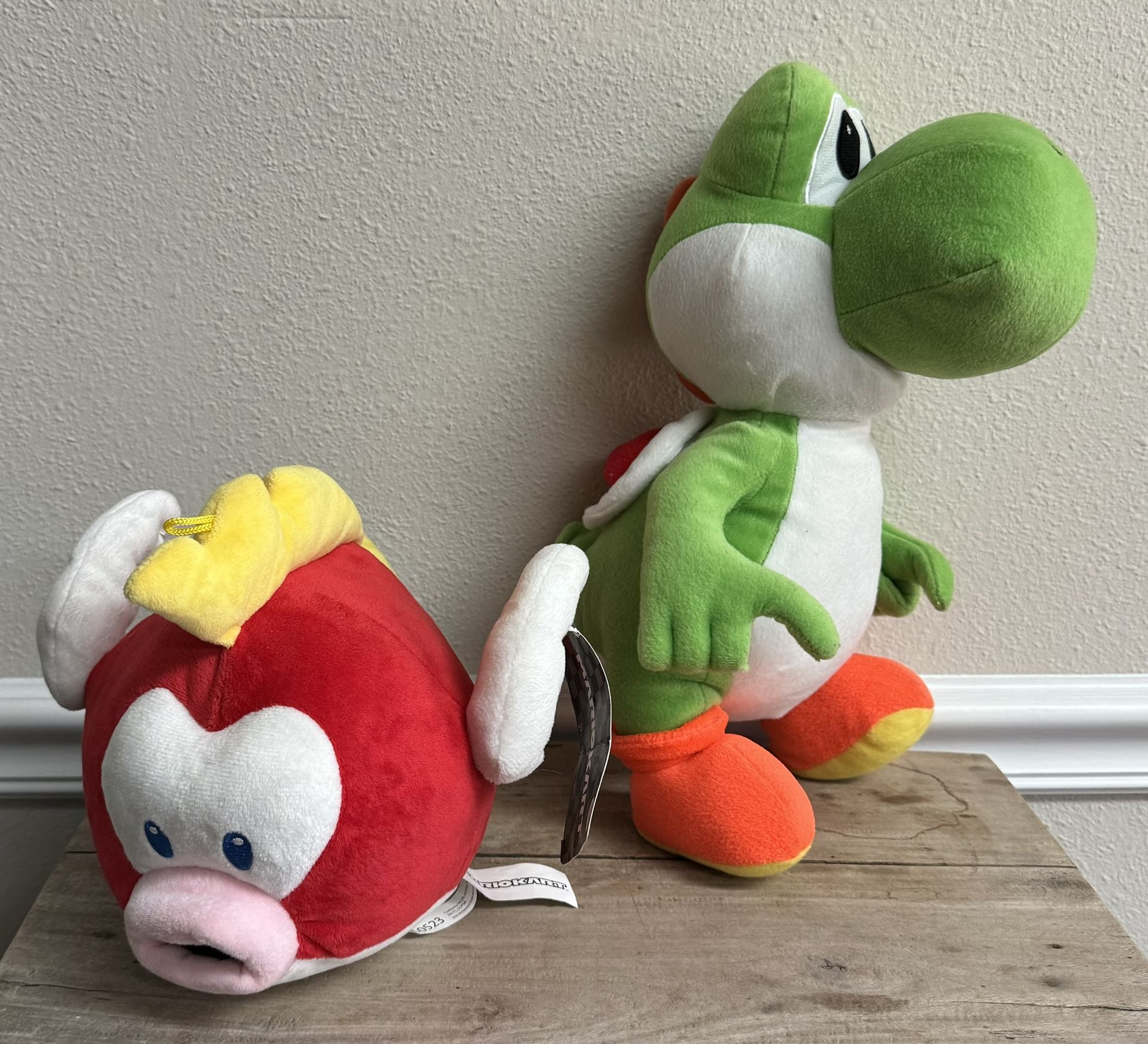 Nintendo Mariokart Plush and Yoshi $15 for Both xox