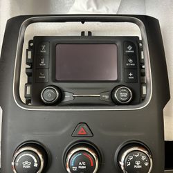 2021 Ram 1500 Stereo And Climate Control Panel