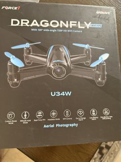 Force1 Dragonfly U34W WiFi FPV Drone 720P Camera Boxed