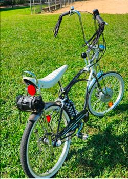 Schwinn Stingray "King Coal Krate" Adult Size eBike 3 Speed Stick Shift