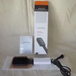 SALONIA Saronia Straight Heat Hair Brush 