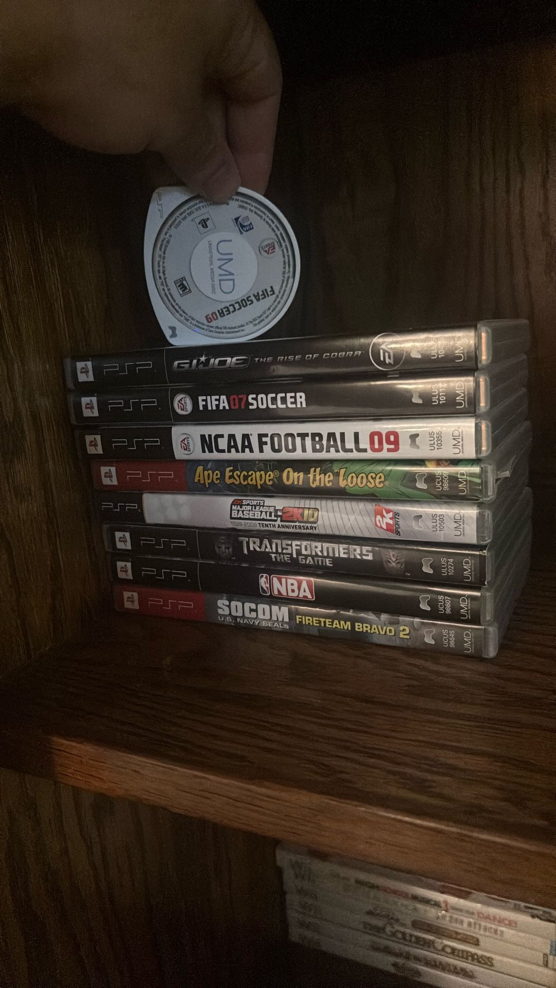 Lot Of 9 Games PlayStation Portable PSP