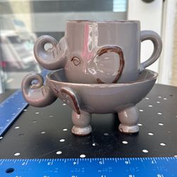 Elephant Mug & Bowl Set