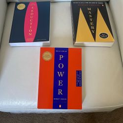 Books! Robert Greene’s Mastery, The Art Of Seduction And The 48 Laws Of Power