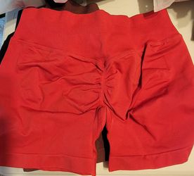 Women's Workout Shorts Seamless Scrunch Butt Lifting Yoga Gym Athletic High Waisted Tummy Control Shorts Sexy Booty Stretch Workout Exercise Hot Short