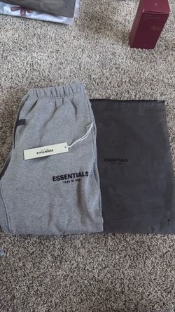 Oatmeal sweatpants essentials men’s small