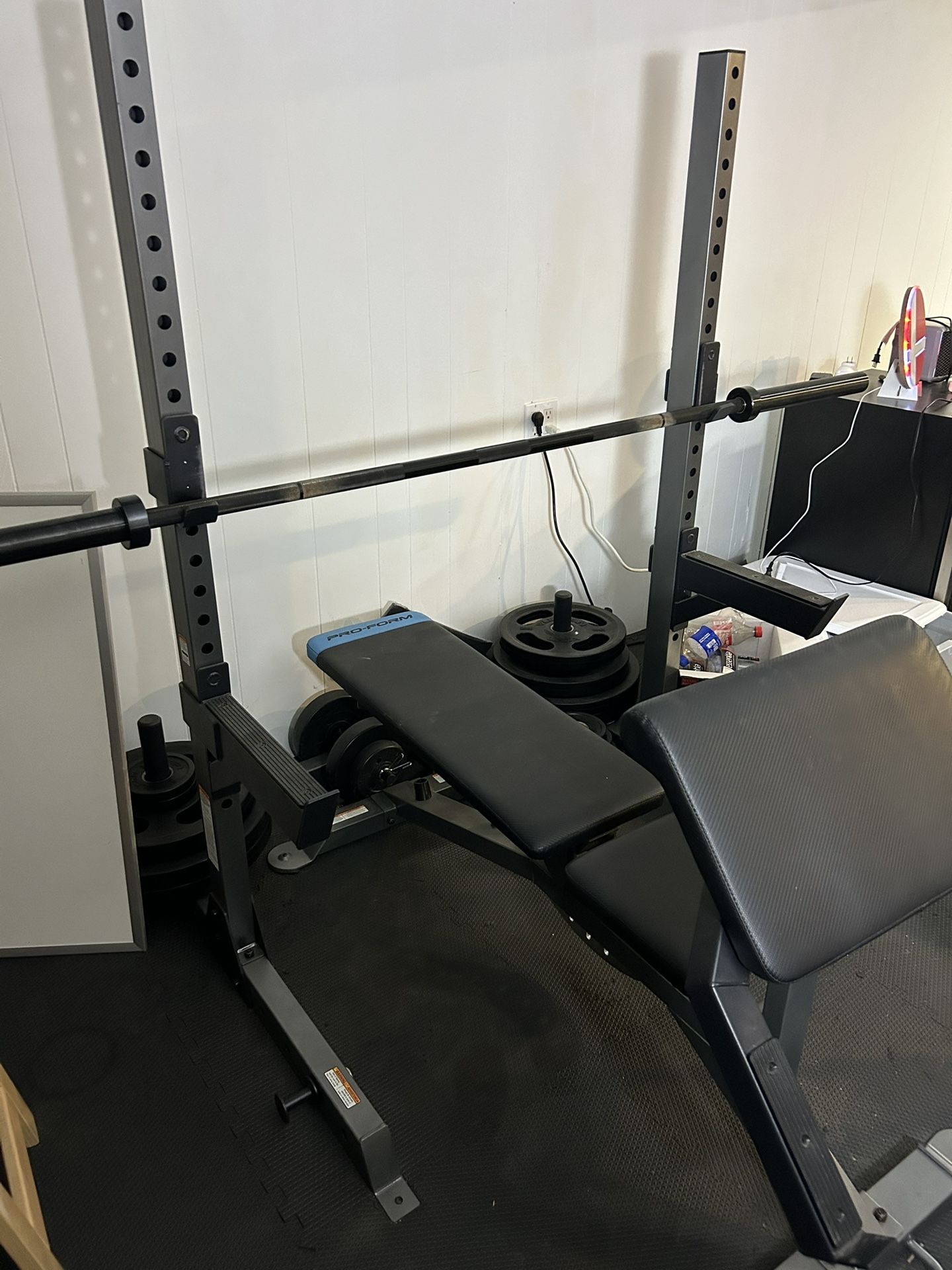Full Olympic Gym Set *read Description*