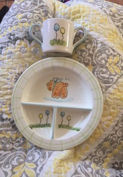 Plate and cup