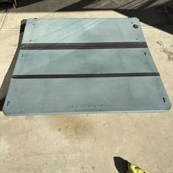 Toyota Tacoma OEM hard tri-fold tonneau cover for 2016-2023 Toyota Tacoma