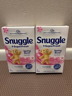 Snuggle +SuperFresh Spring Burst Dryer Sheets 2-Pack