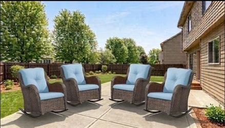 Patio rocking chairs patio rockers outdoor patio furniture set ☑️✅🆕
