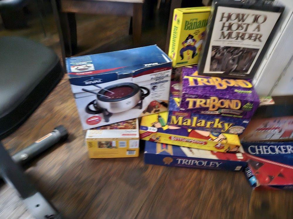Games, Fondue Set