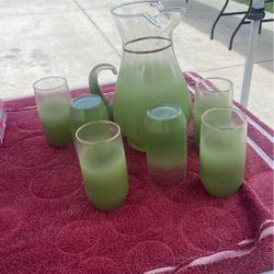 Pitcher Set (light green)