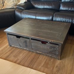 RESTORATION HARDWARE COFFEE TABLE