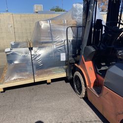 Fork Truck & Pallet Jack Available With Operator.